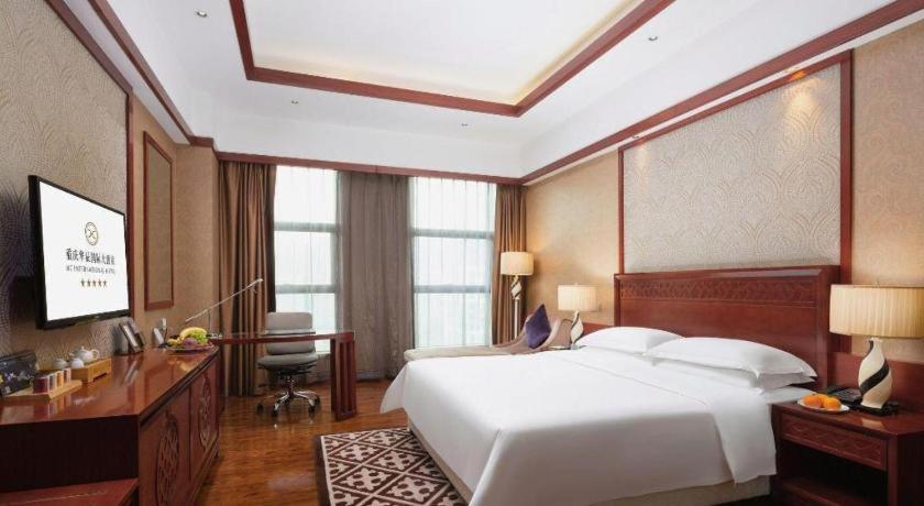 Chongqing Huachen International Hotel Bagian luar foto
