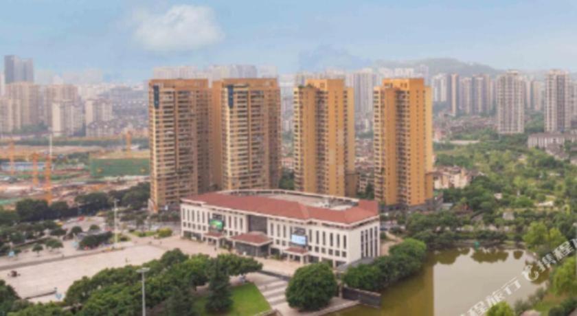 Chongqing Huachen International Hotel Bagian luar foto